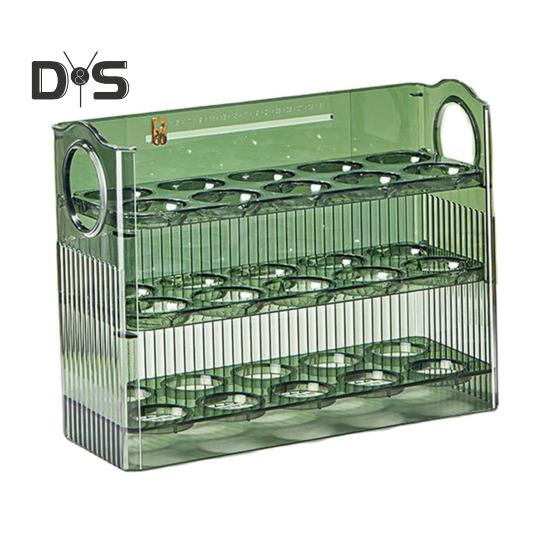 Ящик для хранения яиц с ручкой, большой вместимости, многослойный дизайн, экономящий место, держатель для яиц, органайзер для кухни и холодильника зелёный
Ящик для хранения яиц с ручкой, большой вместимости, многослойный дизайн, экономящий место, держатель для яиц, органайзер для кухни и холодильника зелёный