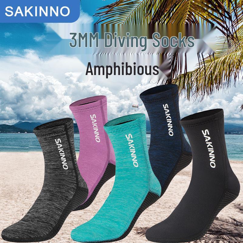 3mm Super Elastic Non-Slip Cut-Resistant Warm Diving and Snorkeling Socks Extra Large чорний
3mm Super Elastic Non-Slip Cut-Resistant Warm Diving and Snorkeling Socks Extra Large чорний