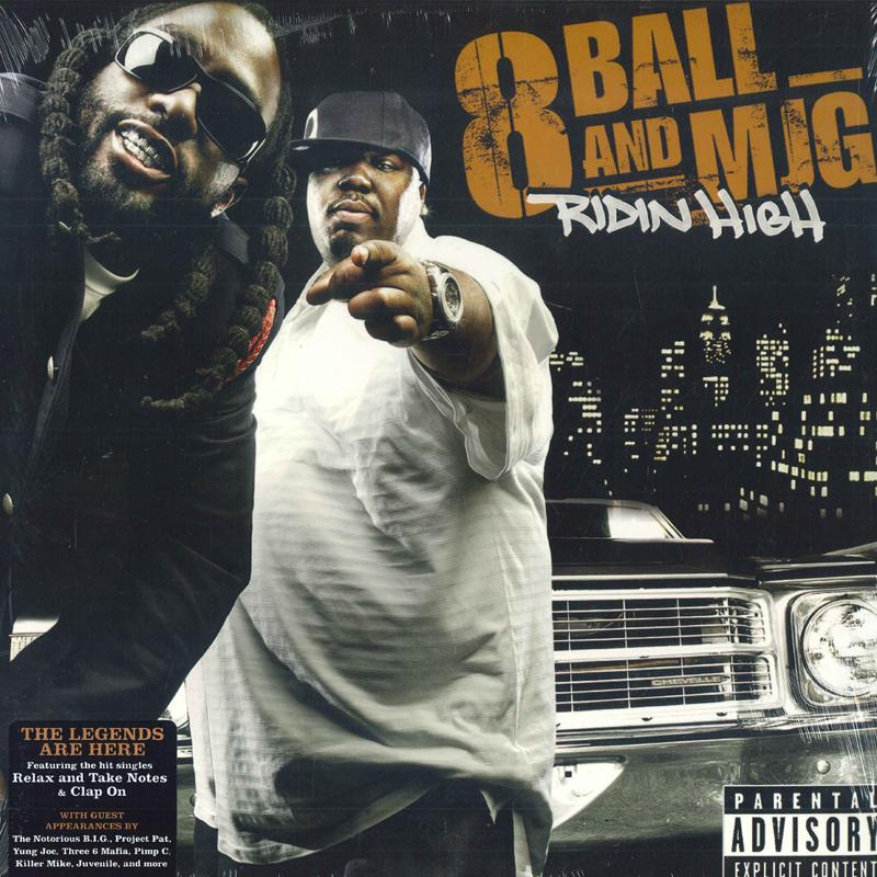 LP Record EIGHTBALL & M.J.G. - Ridin High 839701 Bad Boy South 2007 US Rap & Hip-Hop/R&B
LP Record EIGHTBALL & M.J.G. - Ridin High 839701 Bad Boy South 2007 US Rap & Hip-Hop/R&B