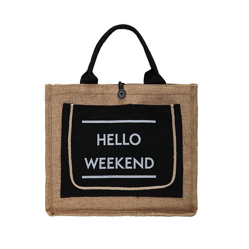 2025 Ручная льняная сумка Студенческая школьная сумка Льняная Большая вместимость Модная Простая Повседневная Сумка для покупок чёрный
2025 Ручная льняная сумка Студенческая школьная сумка Льняная Большая вместимость Модная Простая Повседневная Сумка для покупок чёрный