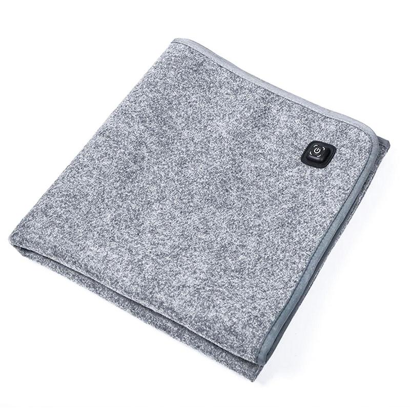 USB Electric Heat Blanket Felt Cloth Heated Throw Blanket 3 Temperature Control Fast Heating USB Power Thermal
USB Electric Heat Blanket Felt Cloth Heated Throw Blanket 3 Temperature Control Fast Heating USB Power Thermal