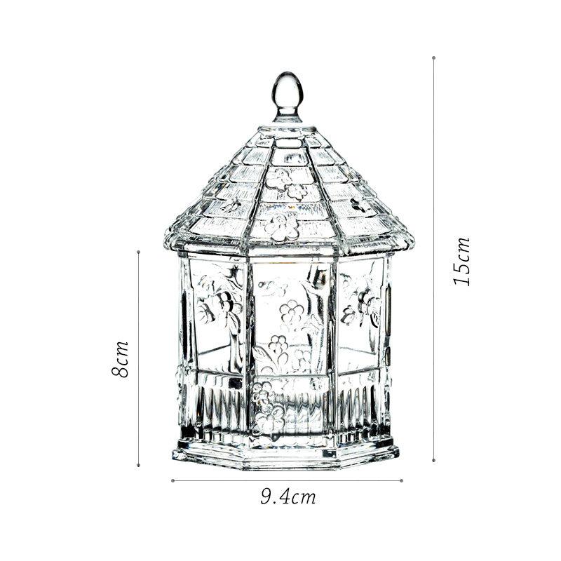 Exquisite French-style vintage glass flower house storage jar, cotton swab jewelry box sugar can, butterfly flower home storage светло-серый
Exquisite French-style vintage glass flower house storage jar, cotton swab jewelry box sugar can, butterfly flower home storage светло-серый