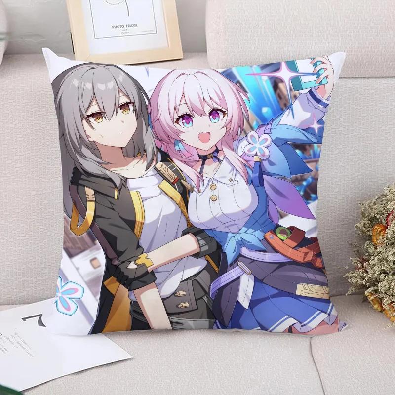 Pillow Cases Decorative Cushions Cover for Sofa Honkai Star Rail Pillowcases Cushion Covers Pillowcase Car Decoration Body 30x30cm бежевий
Pillow Cases Decorative Cushions Cover for Sofa Honkai Star Rail Pillowcases Cushion Covers Pillowcase Car Decoration Body 30x30cm бежевий