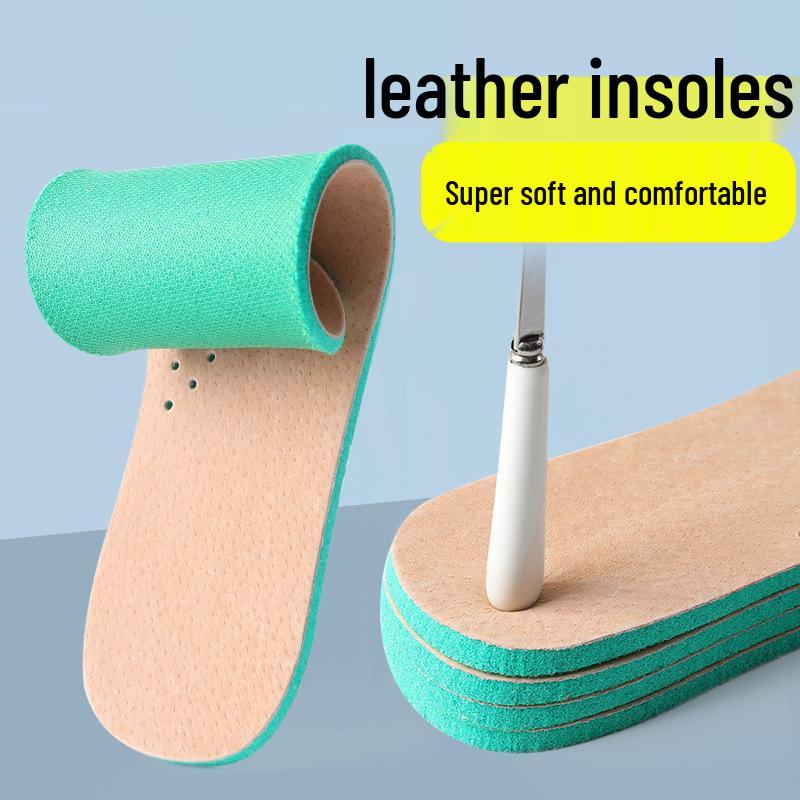 Genuine Leather Shock-Absorbing, Odor-Resistant, Breathable Insoles for Sports and Casual Shoes 43-44
Genuine Leather Shock-Absorbing, Odor-Resistant, Breathable Insoles for Sports and Casual Shoes 43-44
