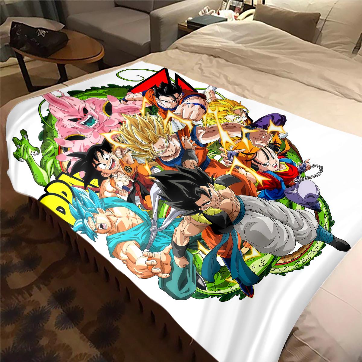 1PC Dragon Ball Z Print Flannel Blanket, High quality All Seasons, Home Decor, Warmth and Comfort, Perfect for Christmas Gifts 80cm x 120cm
1PC Dragon Ball Z Print Flannel Blanket, High quality All Seasons, Home Decor, Warmth and Comfort, Perfect for Christmas Gifts 80cm x 120cm