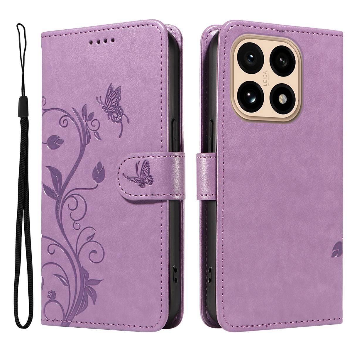 For Xiaomi 15T PU Leather Cases Flower Pattern Wallet Stand Phone Cover with Strap
For Xiaomi 15T PU Leather Cases Flower Pattern Wallet Stand Phone Cover with Strap