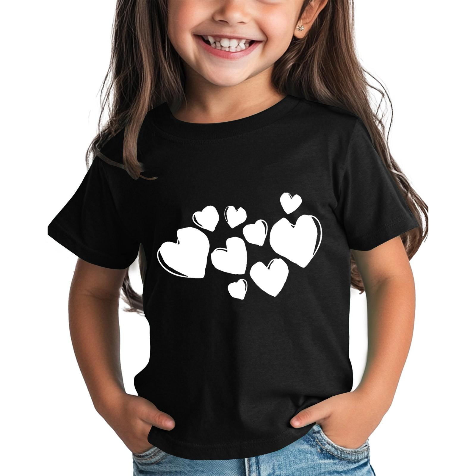 Рубашка на День святого Валентина для малышей, девочек и мальчиков, милые футболки с сердечками, детские футболки на День святого Валентина 100 чёрный
Рубашка на День святого Валентина для малышей, девочек и мальчиков, милые футболки с сердечками, детские футболки на День святого Валентина 100 чёрный