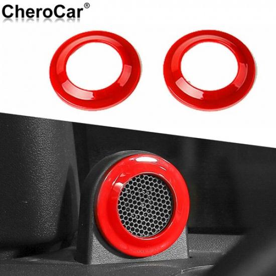 2x Red A-Pillar Speaker Cover Trim Frame For Jeep Wrangler JK 07-14 Accessories
2x Red A-Pillar Speaker Cover Trim Frame For Jeep Wrangler JK 07-14 Accessories