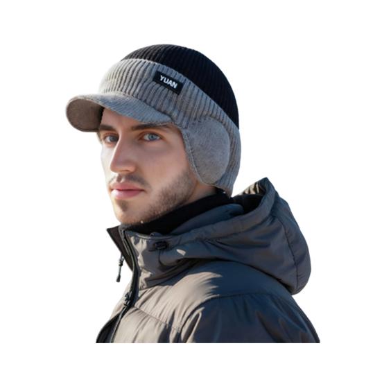 1/2 шт. Чоловіча шапка Стильна кольорова в язана шапка-вушанка з еластичною посадкою, тепла, товста зимова шапка для холодної погоди, для активного відпочинку взимку, катання на лижах, пішого туризму, головний убір
1/2 шт. Чоловіча шапка Стильна кольорова в язана шапка-вушанка з еластичною посадкою, тепла, товста зимова шапка для холодної погоди, для активного відпочинку взимку, катання на лижах, пішого туризму, головний убір