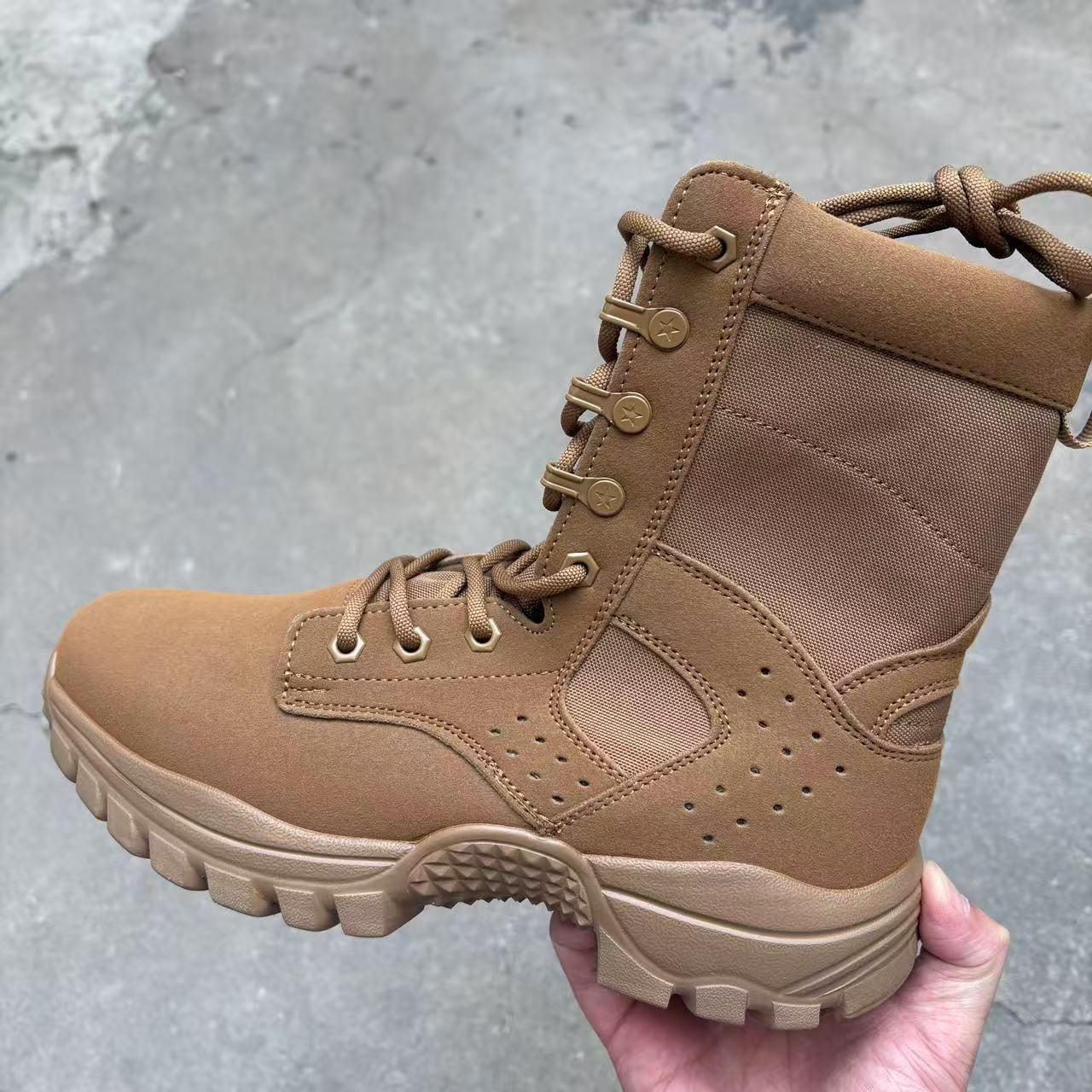 Unisex High-Top Brown Combat Boots for Outdoor Mountaineering - Wear-Resistant Desert Boots Size 44 (270mm)
Unisex High-Top Brown Combat Boots for Outdoor Mountaineering - Wear-Resistant Desert Boots Size 44 (270mm)