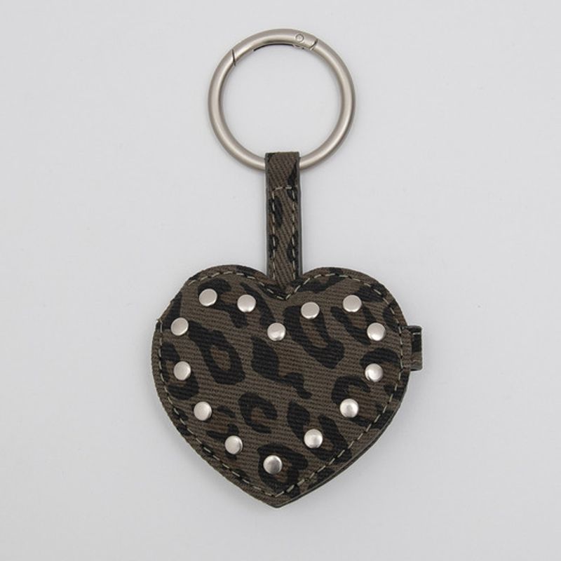 Rolarola Heart Stud Mirror Leopard Keyring Charcoal CHARCOAL_FREE
Rolarola Heart Stud Mirror Leopard Keyring Charcoal CHARCOAL_FREE