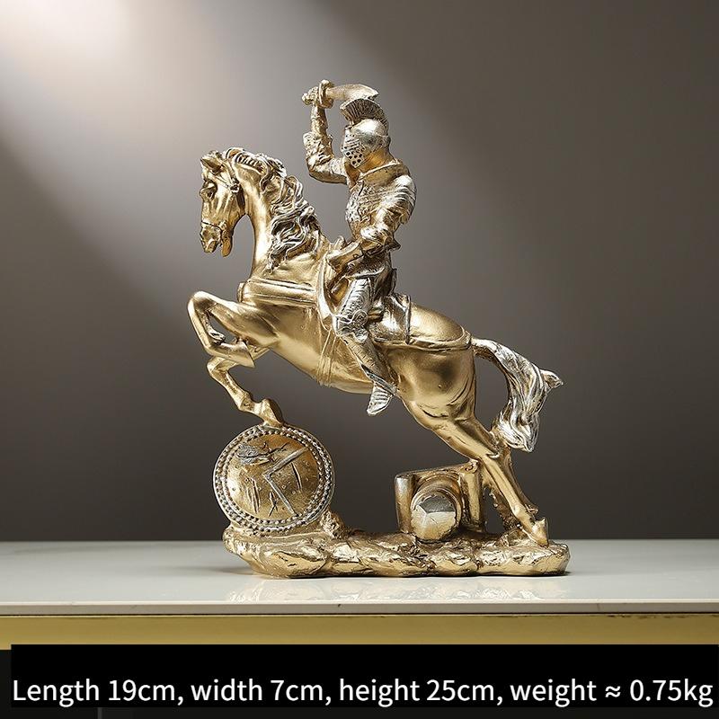 Collectibles Sculpture Creative Popular Modern Simple Living Ornament Gun Knight Art Ornament Home Decoration Office Gift Crafts
Collectibles Sculpture Creative Popular Modern Simple Living Ornament Gun Knight Art Ornament Home Decoration Office Gift Crafts