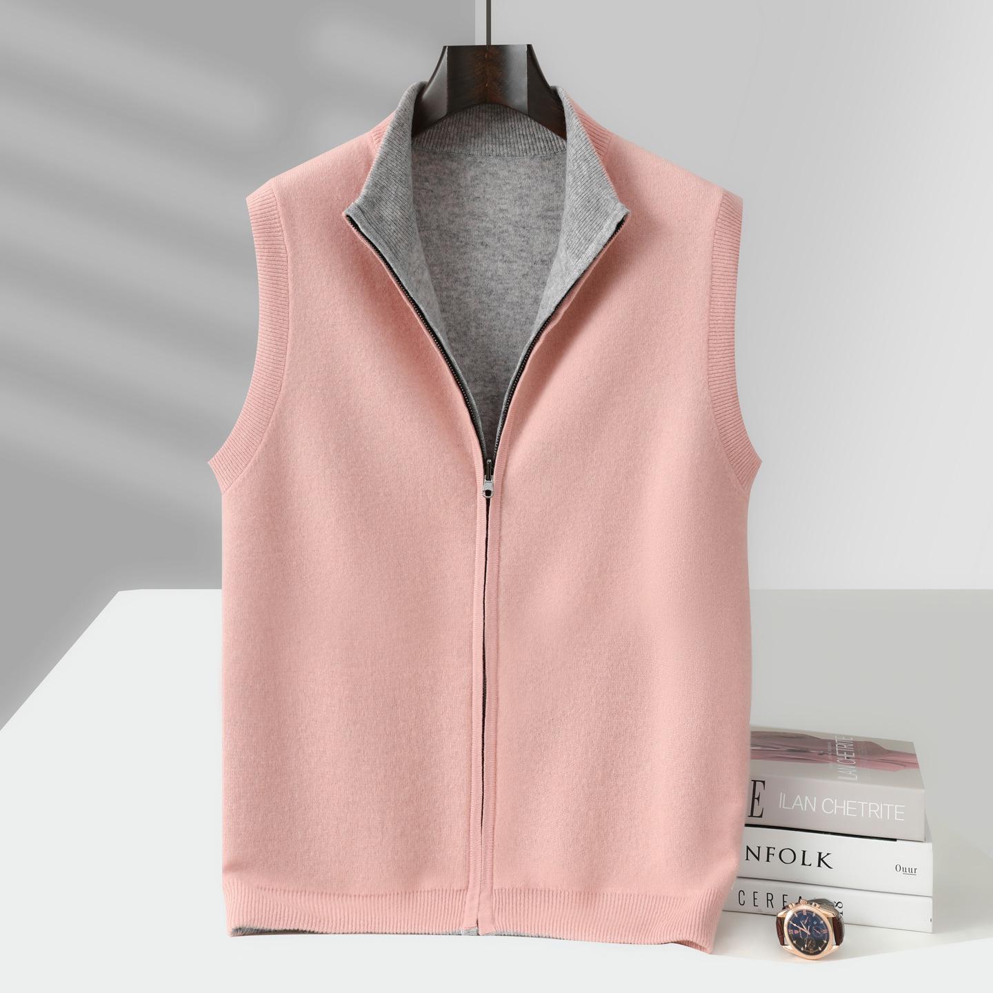 Men s Reversible Zipper Vest - 100% Australian Wool, Sleeveless Cardigan for Autumn/Winter XXL
Men s Reversible Zipper Vest - 100% Australian Wool, Sleeveless Cardigan for Autumn/Winter XXL