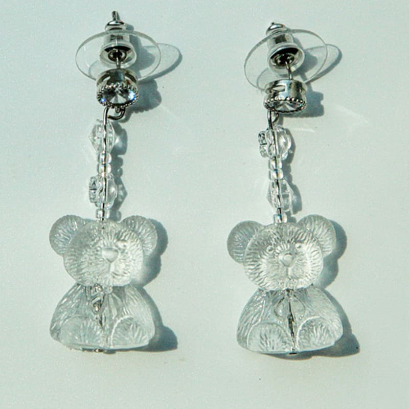 LOVUEE Sugar Bear Earrings Silver
LOVUEE Sugar Bear Earrings Silver