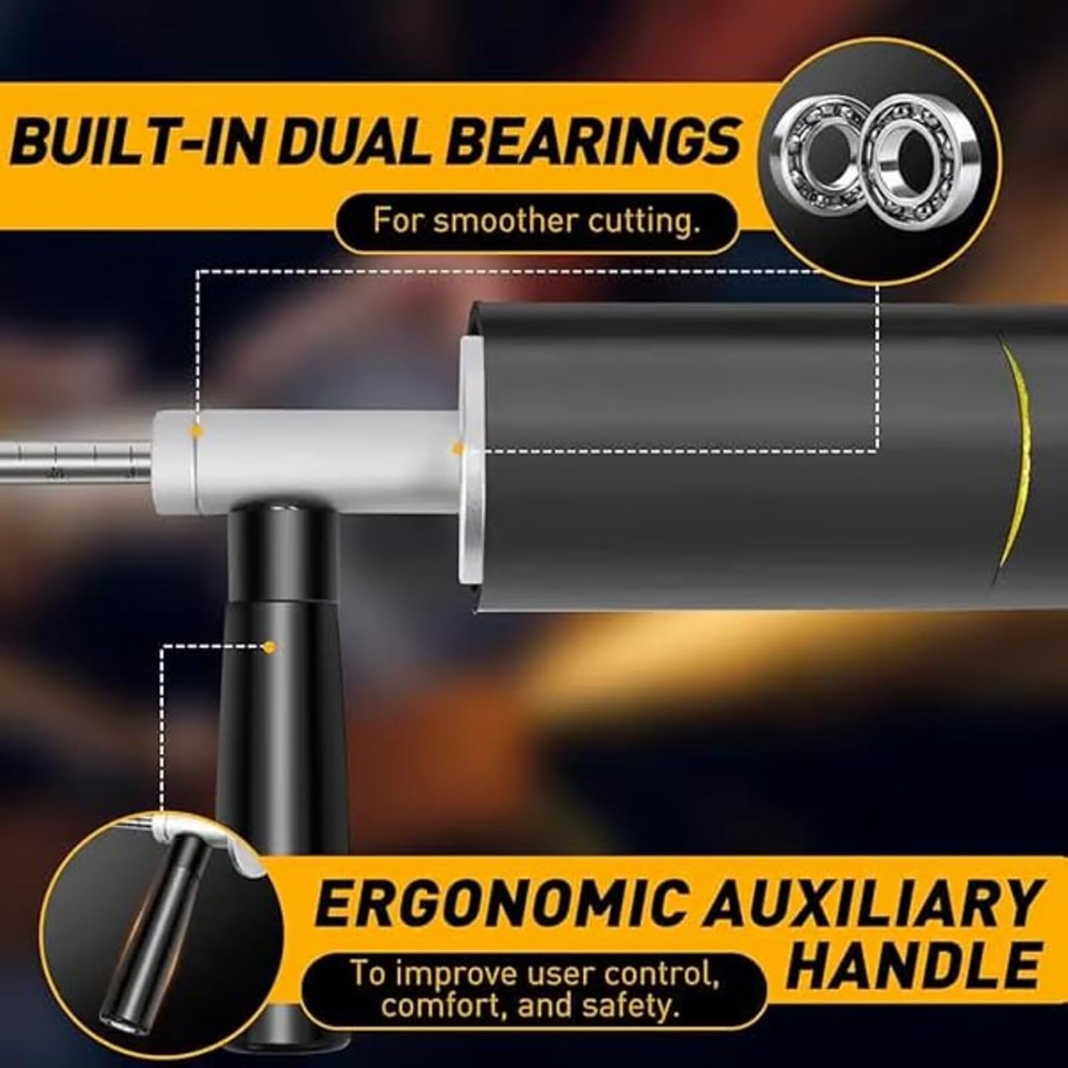 Inside Pipe Cutter for PVC Pipe, 7 Inch Adjustable Inside PVC Pipe Cutter for Drill, Stainless Steel Internal Pipes Cutters with 3/5/8PCS Diamond 5
Inside Pipe Cutter for PVC Pipe, 7 Inch Adjustable Inside PVC Pipe Cutter for Drill, Stainless Steel Internal Pipes Cutters with 3/5/8PCS Diamond 5