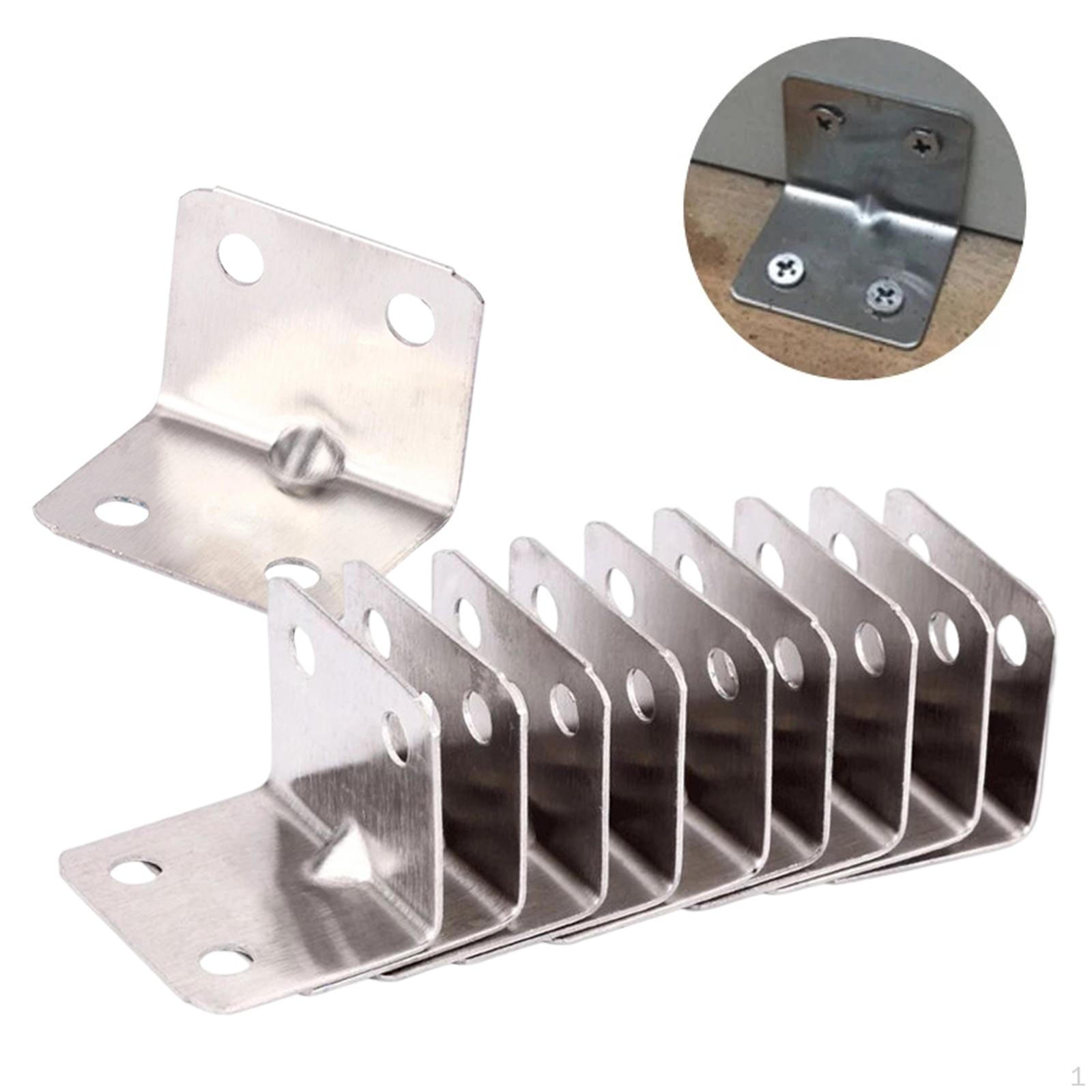 10x Corner Braces Joint Fasteners Connector Fixing Support Protector Connection Profile Right Angle
10x Corner Braces Joint Fasteners Connector Fixing Support Protector Connection Profile Right Angle