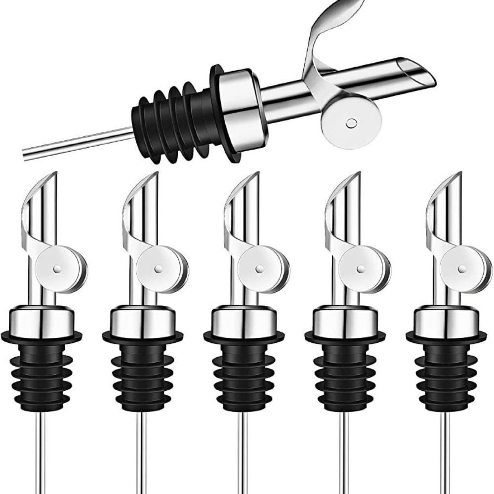 3pcs Auto Flip Liquor Bottle Pourers Stainless Steel Olive Oil Dispenser Spout Kitchen Supplies
3pcs Auto Flip Liquor Bottle Pourers Stainless Steel Olive Oil Dispenser Spout Kitchen Supplies