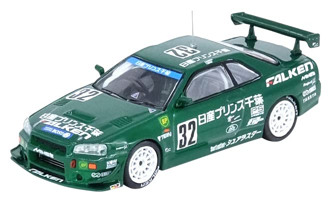 Inno Models Nissan Skyline PRINCE CHIBA FALKEN Super Taikyu 1999 Class 1 Winner Finished Product 1/64 GT-R R34#32
Inno Models Nissan Skyline PRINCE CHIBA FALKEN Super Taikyu 1999 Class 1 Winner Finished Product 1/64 GT-R R34#32