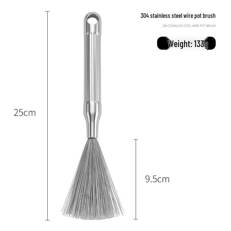 ZISIZ Stainless Steel Kitchen Pot Brush
ZISIZ Stainless Steel Kitchen Pot Brush