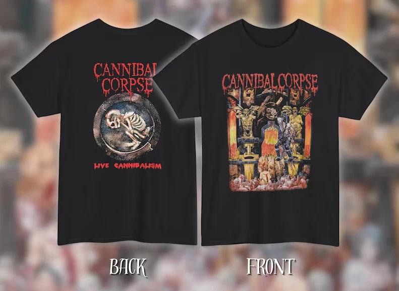Cannibal Corpse – Live Cannibalism Album Artwork | Gildan Heavy Cotton T-Shirt 3XL
Cannibal Corpse – Live Cannibalism Album Artwork | Gildan Heavy Cotton T-Shirt 3XL