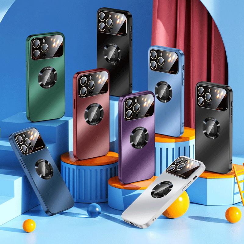 Роскошный матовый магнитный чехол для телефона AG для iPhone 14 13 12 Pro Max 11, противоударное стекло, защитная пленка для объектива, задняя крышка
Роскошный матовый магнитный чехол для телефона AG для iPhone 14 13 12 Pro Max 11, противоударное стекло, защитная пленка для объектива, задняя крышка