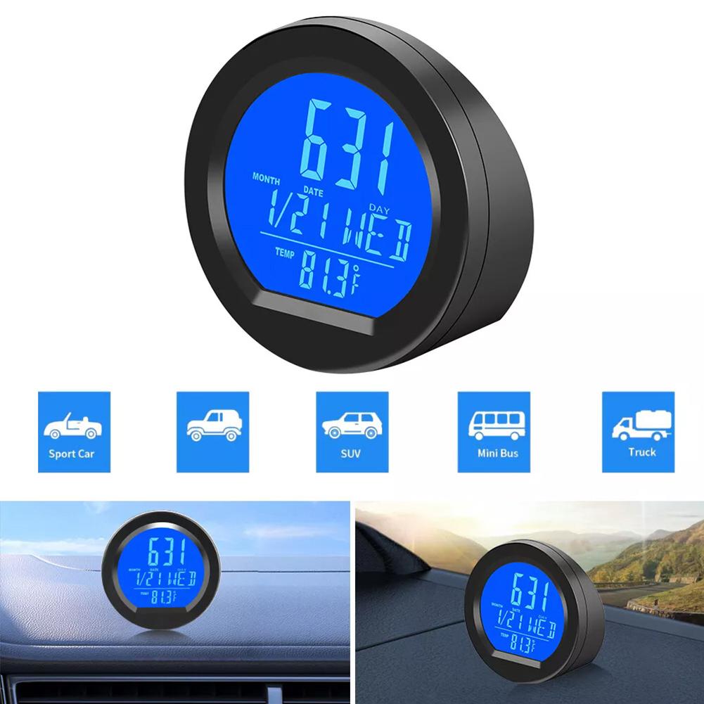 Solar Car Clock Digital Time Watch 2 In 1 Auto Clocks Thermometer With Backlight LCD Digital Display Car Interior Accessories
Solar Car Clock Digital Time Watch 2 In 1 Auto Clocks Thermometer With Backlight LCD Digital Display Car Interior Accessories