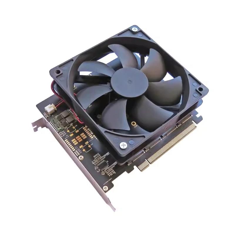 Efficient PCIe 4.0 5.0x16 to 4port NVMe PCIe Adapters Card SSD Converters for Desktops l for Fast Data Transfer 
Efficient PCIe 4.0 5.0x16 to 4port NVMe PCIe Adapters Card SSD Converters for Desktops l for Fast Data Transfer