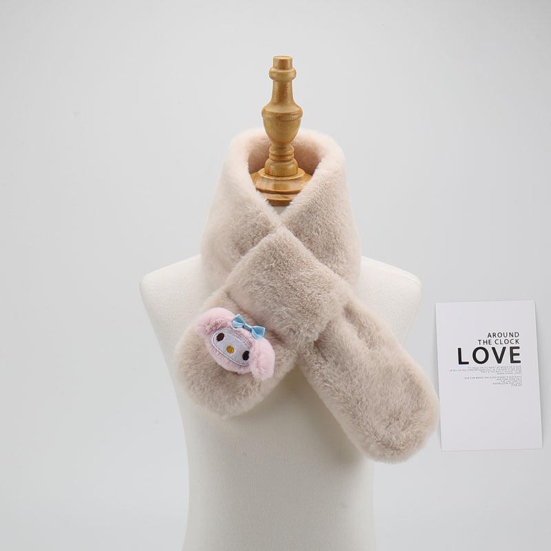 2025 Korean-Style Parent-Child Plush Scarf for Kids - Faux Rabbit and Mink Fur, Warm for Autumn/Winter Boys & Girls
2025 Korean-Style Parent-Child Plush Scarf for Kids - Faux Rabbit and Mink Fur, Warm for Autumn/Winter Boys & Girls