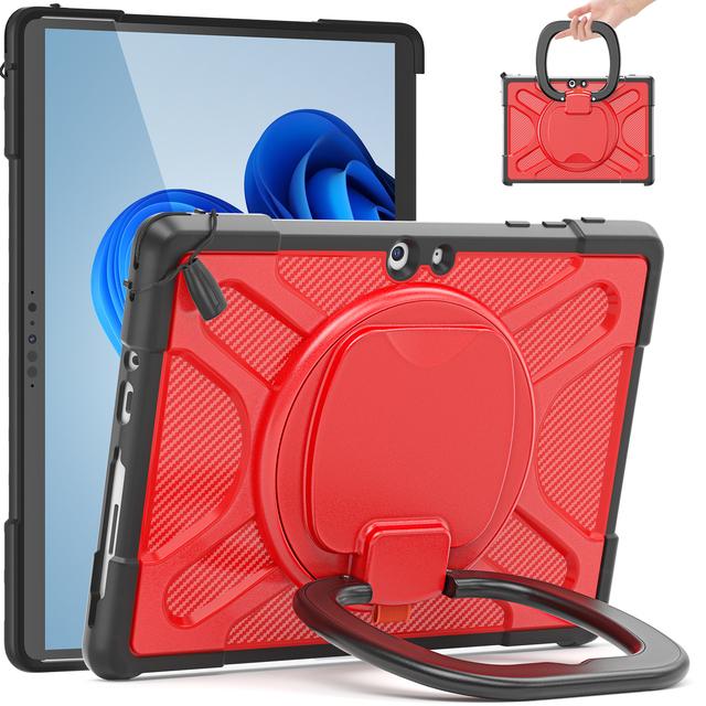Heavy Duty Case For Microsoft Surface Pro 10 9 8 7 6 5 4 Hybrid Cover For Go 1 2 3 4 With Handle Grip Keyboard Connect Featrure Surface Pro 9-10 красный
Heavy Duty Case For Microsoft Surface Pro 10 9 8 7 6 5 4 Hybrid Cover For Go 1 2 3 4 With Handle Grip Keyboard Connect Featrure Surface Pro 9-10 красный