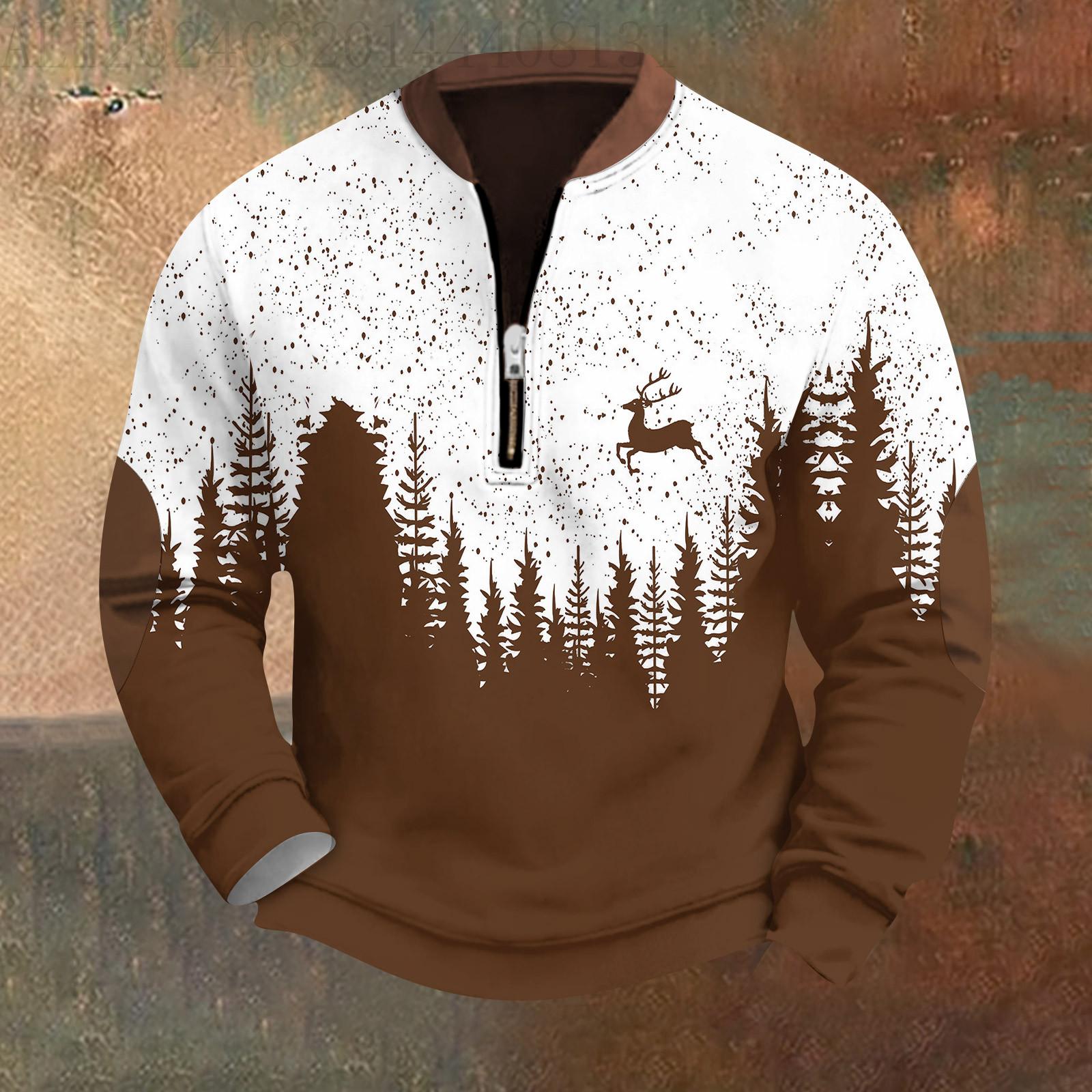 Чоловічий світшот у стилі ретро з градієнтним принтом S кавовий
Чоловічий світшот у стилі ретро з градієнтним принтом S кавовий