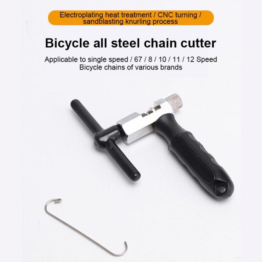 Pin Breaker Bike Chain Pin Splitter Chain Breaker Splitter Bicycle Chain Pin Splitter Removal Tool
Pin Breaker Bike Chain Pin Splitter Chain Breaker Splitter Bicycle Chain Pin Splitter Removal Tool