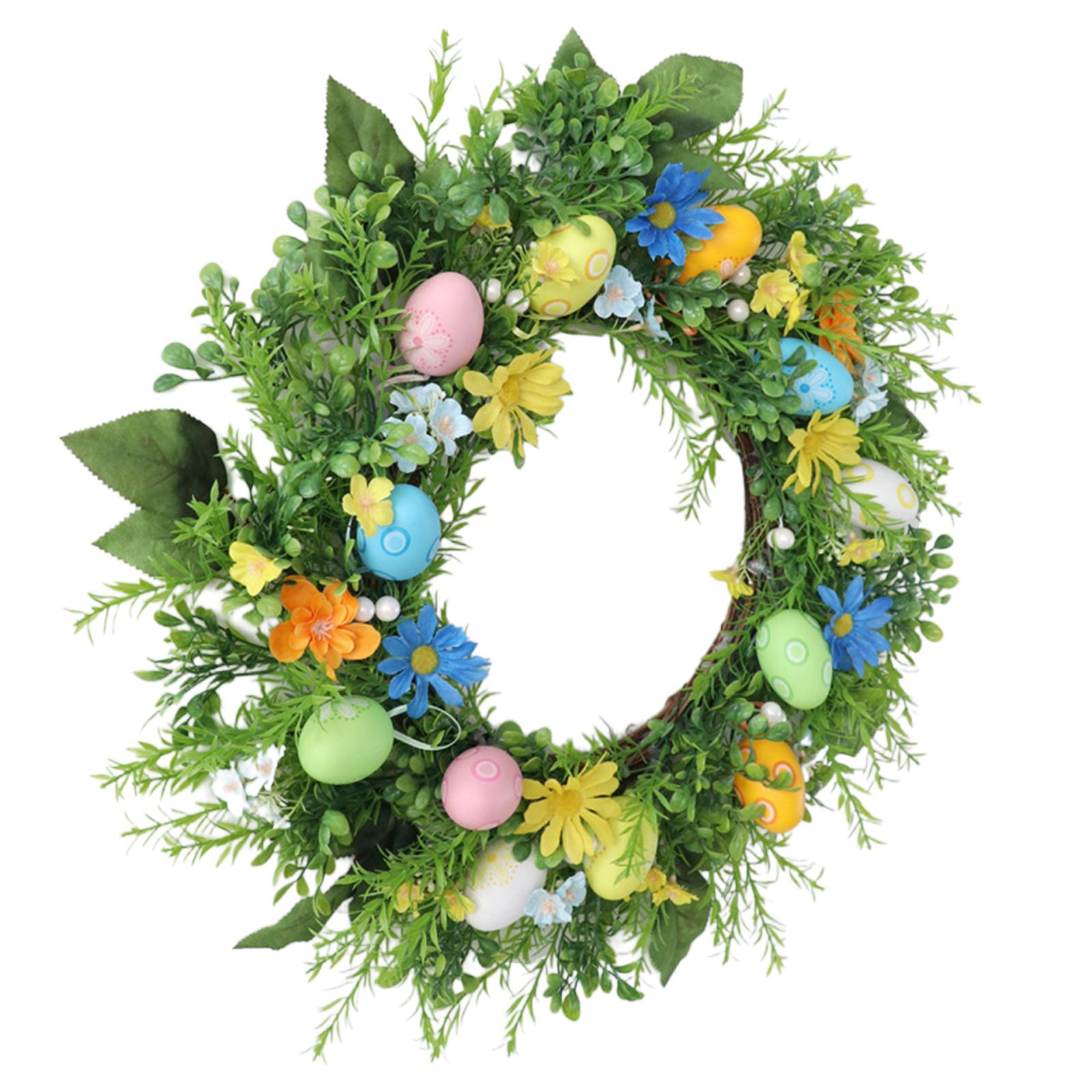 Handmade Easters Flower Wreath Beautiful Festival Easters Eggs Wreath Decoration for Shop Window and Home Door 1
Handmade Easters Flower Wreath Beautiful Festival Easters Eggs Wreath Decoration for Shop Window and Home Door 1