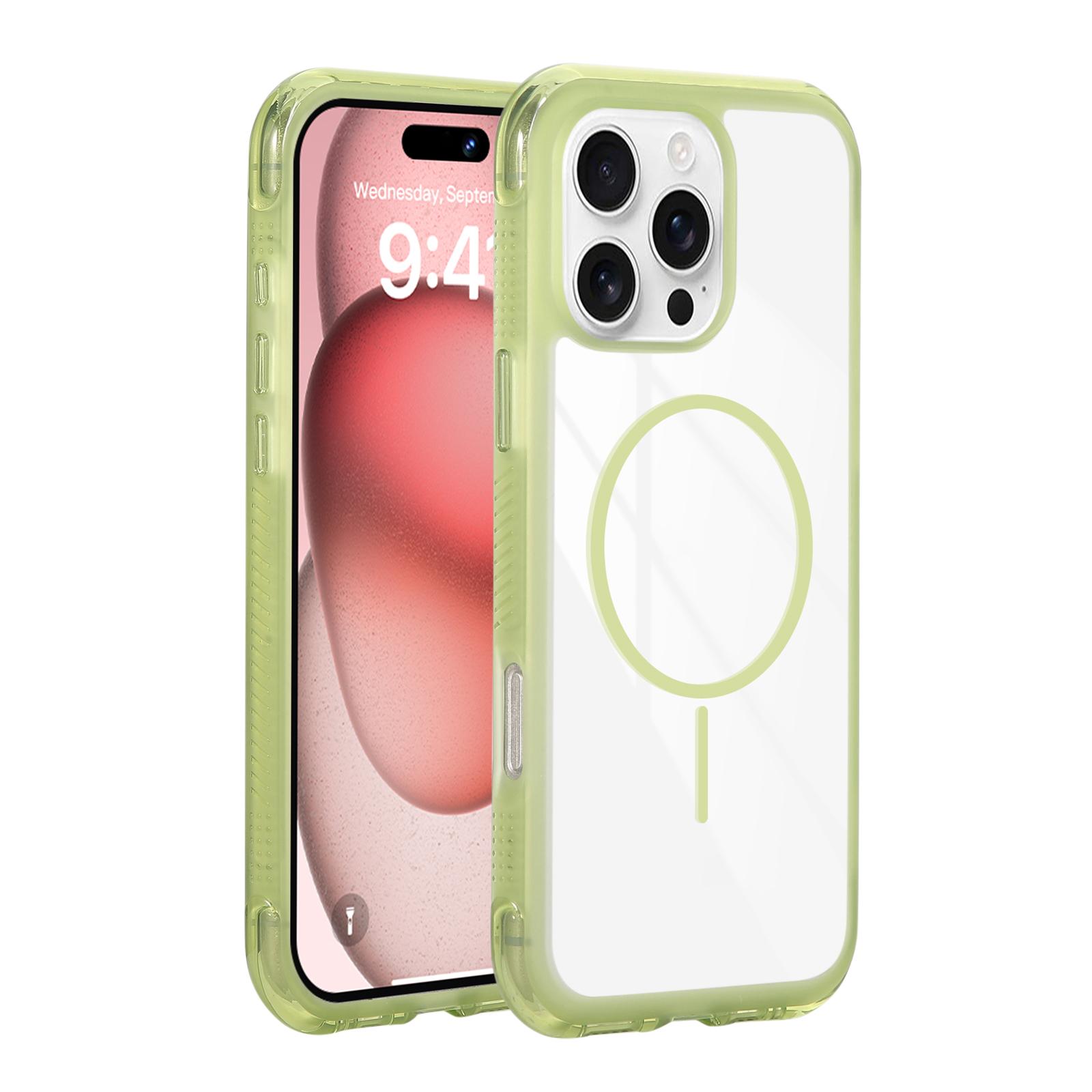 For iPhone 16 Pro Max Magnetic Case TPU + PC Crystal Clear Phone Cover D
For iPhone 16 Pro Max Magnetic Case TPU + PC Crystal Clear Phone Cover D