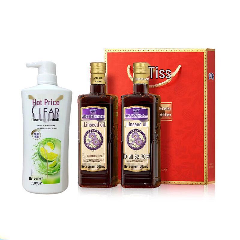Clear Scalp Care Shampoo & Flaxseed Oil Gift Set
Clear Scalp Care Shampoo & Flaxseed Oil Gift Set