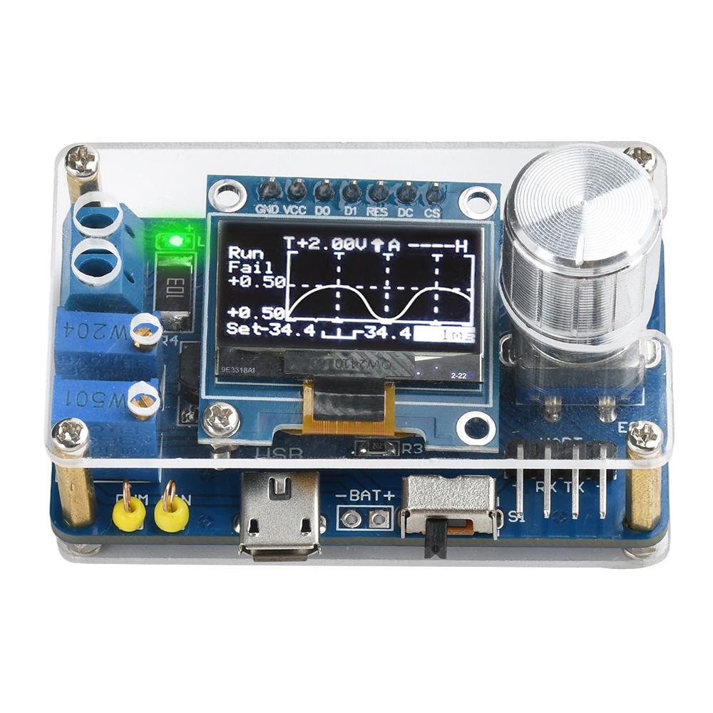 MIN-DOS Oscilloscope Kit 0.96 LCD Display Electronic DIY Kits STC Microcontroller PWM and Pure Sine Wave FM Signal Generator
MIN-DOS Oscilloscope Kit 0.96 LCD Display Electronic DIY Kits STC Microcontroller PWM and Pure Sine Wave FM Signal Generator
