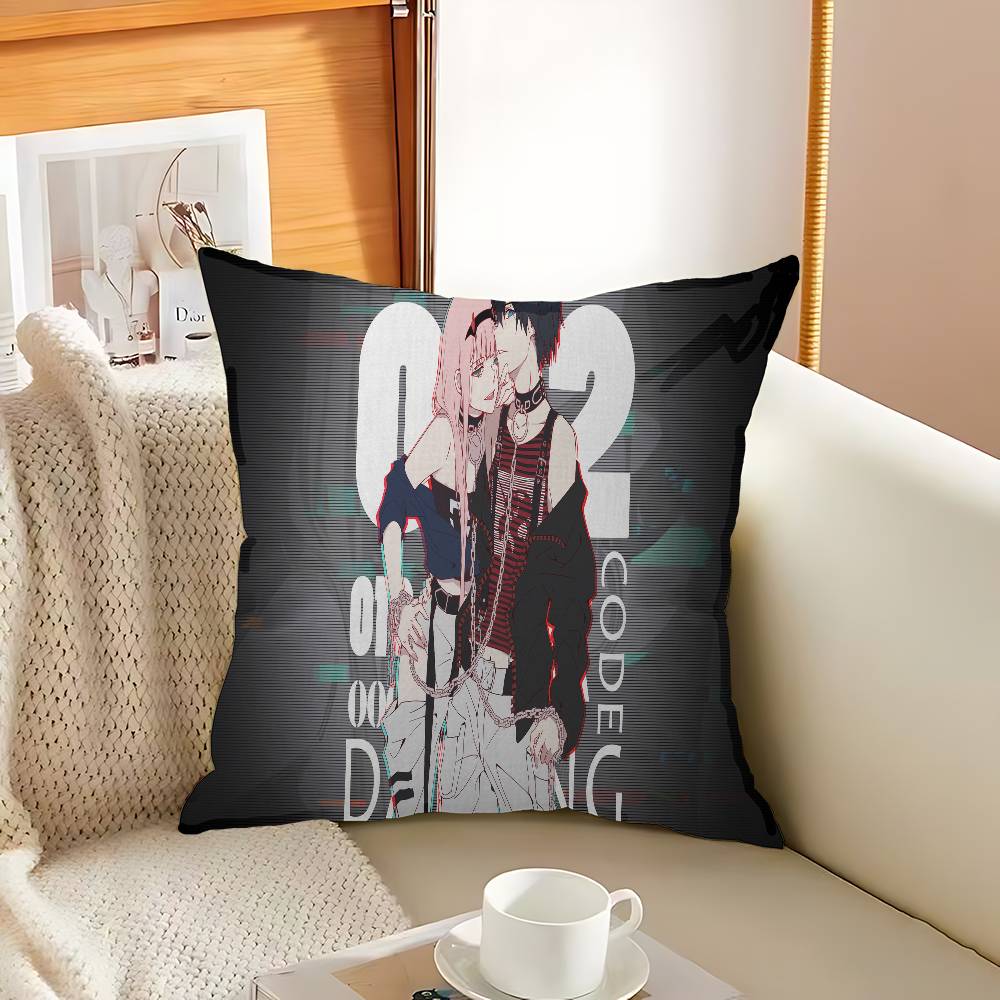 Anime Zero Two DARLING In The FRANXX Office Cushion Pillowcase Car Cushion Cover45X45CM Lumbar Pillowcase Sofa Pillowcover 12x12Inch
Anime Zero Two DARLING In The FRANXX Office Cushion Pillowcase Car Cushion Cover45X45CM Lumbar Pillowcase Sofa Pillowcover 12x12Inch