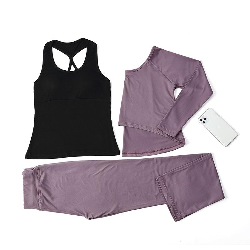 Женский облегающий комплект для йоги в корейском стиле с нагрудными вкладышами - Двусторонняя матовая ткань с ощущением обнаженности, рукава средней длины XL
Женский облегающий комплект для йоги в корейском стиле с нагрудными вкладышами - Двусторонняя матовая ткань с ощущением обнаженности, рукава средней длины XL