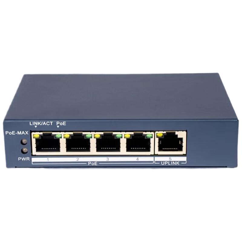 Hikvision DS-3E1505P-60W-E 5-Port Gigabit PoE Cloud Switch CN plug (adapter included)
Hikvision DS-3E1505P-60W-E 5-Port Gigabit PoE Cloud Switch CN plug (adapter included)