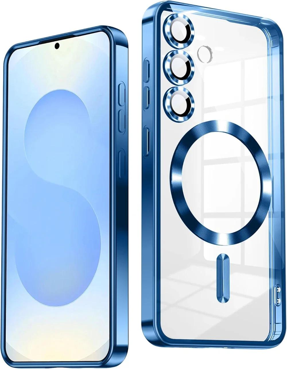 Хромований магнітний чохол Magsafe для Samsung Galaxy S25 FE S24 S23 Ultra A56 A36 A26 A55 A54 A17 A07 A16 A35 A15 A14 A05 A05S Чохол For S25 темно-синього кольору
Хромований магнітний чохол Magsafe для Samsung Galaxy S25 FE S24 S23 Ultra A56 A36 A26 A55 A54 A17 A07 A16 A35 A15 A14 A05 A05S Чохол For S25 темно-синього кольору