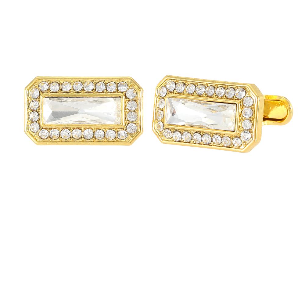 Luxury Men Full Crystal Paved Golden Rectangle Cufflinks Dazzling Groom Business Suit Shirt Secure Clutch Back Cuff Button
Luxury Men Full Crystal Paved Golden Rectangle Cufflinks Dazzling Groom Business Suit Shirt Secure Clutch Back Cuff Button