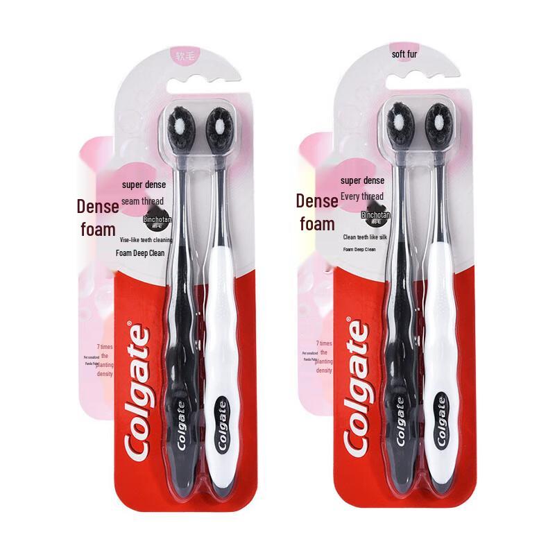 Colgate Puffy Silk Binchotan Toothbrush
Colgate Puffy Silk Binchotan Toothbrush