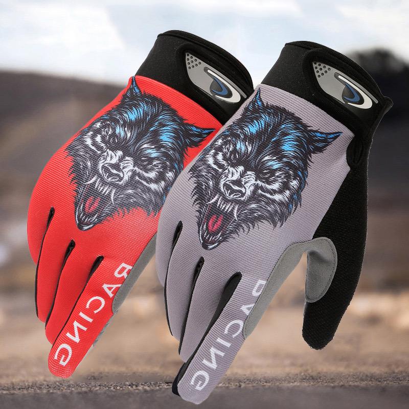 Men Gloves Summer Spring Wolf Skull Head Breathable Non-Slip Touchscreen Cycling Sport Motorcycle Exercise Women Gloves
Men Gloves Summer Spring Wolf Skull Head Breathable Non-Slip Touchscreen Cycling Sport Motorcycle Exercise Women Gloves