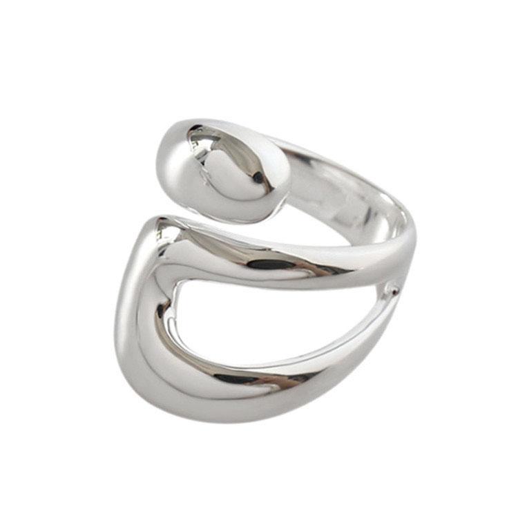 925 Sterling Silver Ring For Women Men Fine Jewelry Finger Adjustable Open Vintage Trendy Gold Ring For Party Birthday Gift resizable
925 Sterling Silver Ring For Women Men Fine Jewelry Finger Adjustable Open Vintage Trendy Gold Ring For Party Birthday Gift resizable
