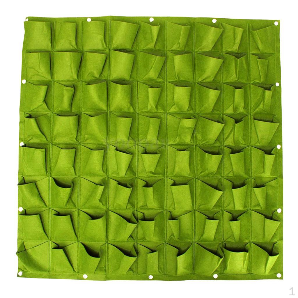72 Pockets Hanging Garden Wall Flower Planter Bag Pot
72 Pockets Hanging Garden Wall Flower Planter Bag Pot
