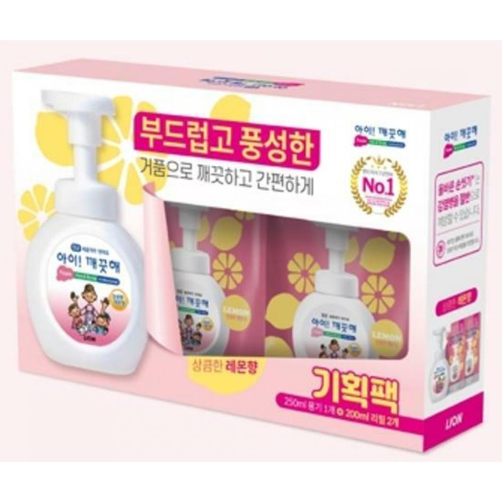 Clean Eye Hand Wash Lemon Fragrance 250 мл оригинальный продукт + 2 сменных блока 200 мл
Clean Eye Hand Wash Lemon Fragrance 250 мл оригинальный продукт + 2 сменных блока 200 мл