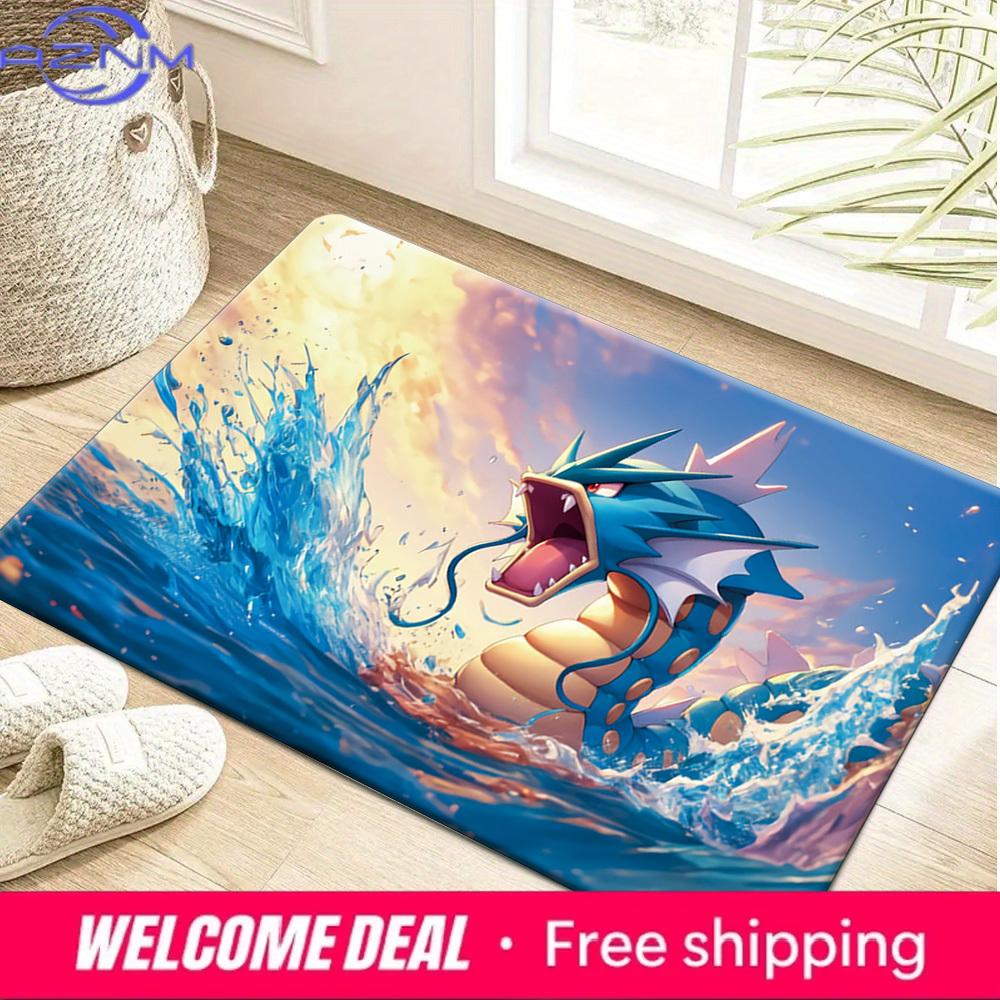 Pokemon Gyarados Ocean Wave Print Non-slip Doormat, Soft Absorbent Floor Rug for Home Decor 40cm x 60cm
Pokemon Gyarados Ocean Wave Print Non-slip Doormat, Soft Absorbent Floor Rug for Home Decor 40cm x 60cm