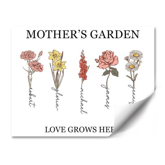 Mothers Day Gift for Mom Decorative Poster Flower Canvas Wall Art Decor Birthday Gift for Grandma Mom Wife S A
Mothers Day Gift for Mom Decorative Poster Flower Canvas Wall Art Decor Birthday Gift for Grandma Mom Wife S A