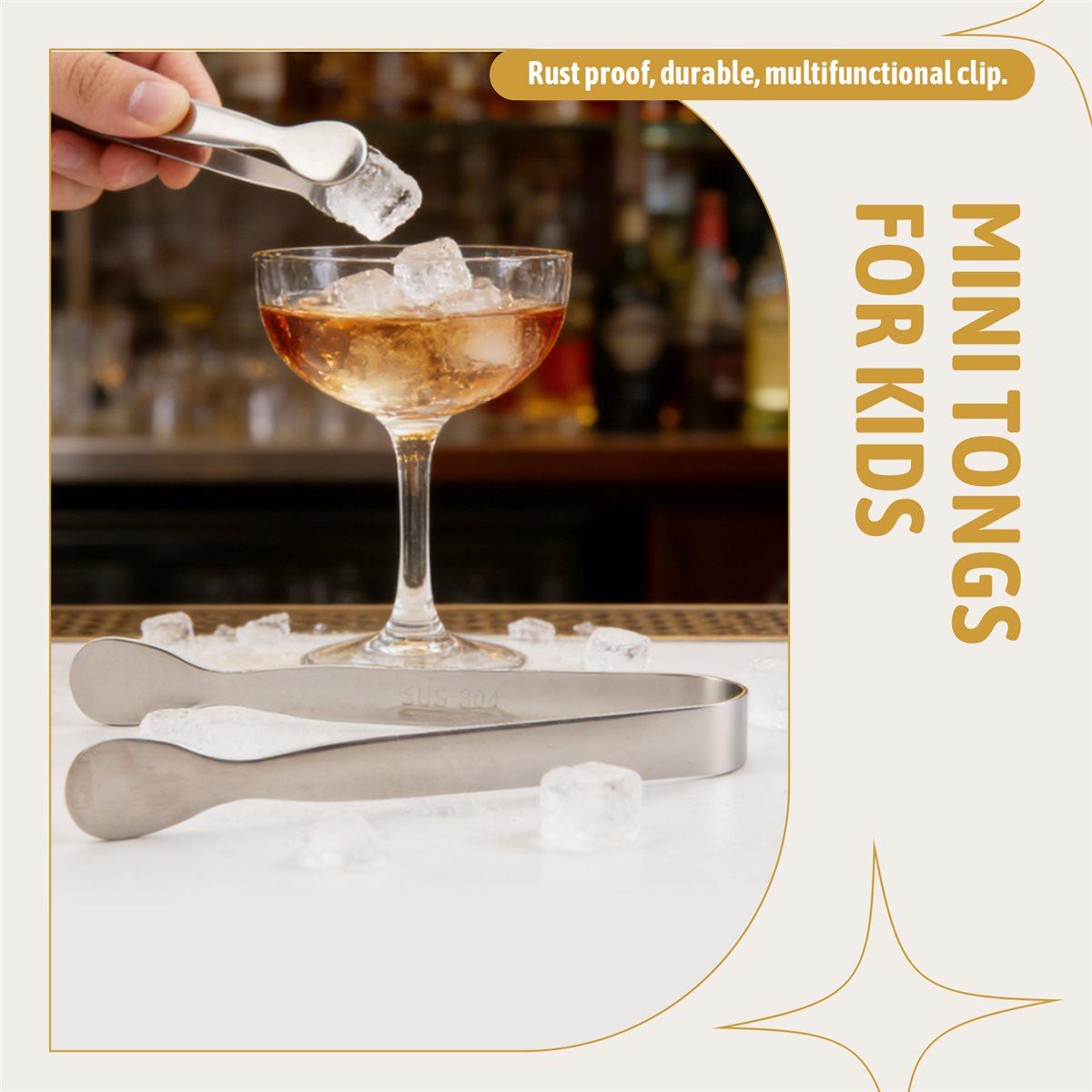 BHBL 6PCS Mini Small Tiny Tongs, 4.25Inch Stainless Steel Small Tongs for Serving Food, Kitchen 304stainless Steel China Mainland
BHBL 6PCS Mini Small Tiny Tongs, 4.25Inch Stainless Steel Small Tongs for Serving Food, Kitchen 304stainless Steel China Mainland