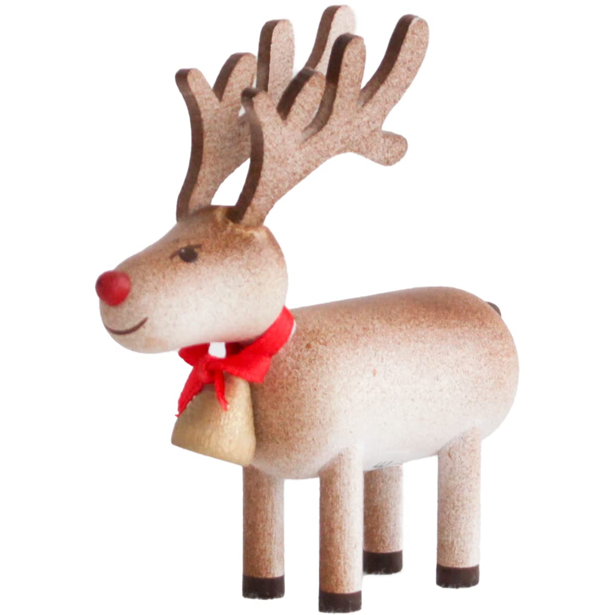 Рождественская деревянная кукла-олень Нордика Ниссе с коричневым колокольчиком
Рождественская деревянная кукла-олень Нордика Ниссе с коричневым колокольчиком
