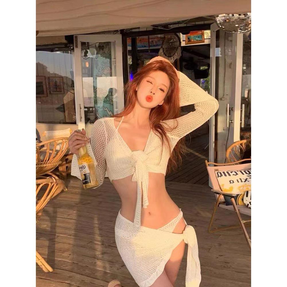 2023 Sexy Cutout Halter Bikini Set: Slimming, Stylish, Four-Piece Beachwear for Women S бежевий
2023 Sexy Cutout Halter Bikini Set: Slimming, Stylish, Four-Piece Beachwear for Women S бежевий